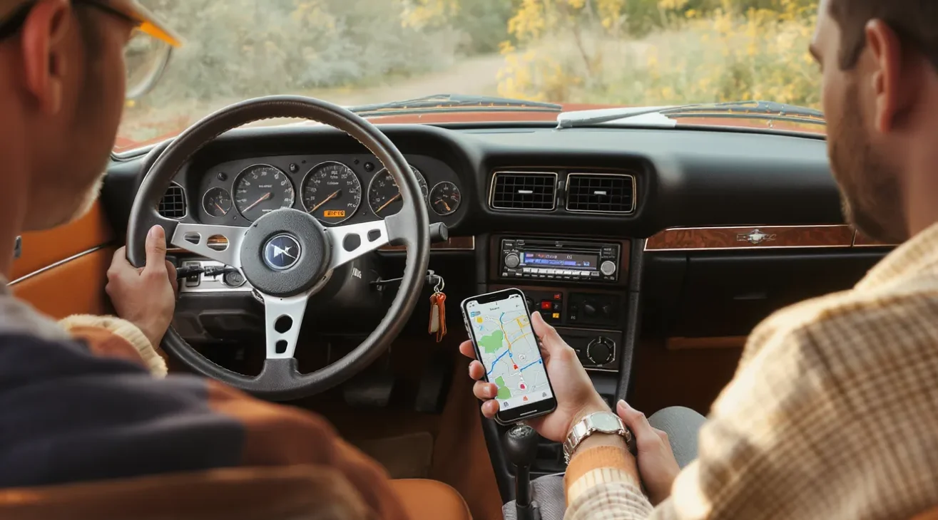 Auto Navi nachrüsten im Youngtimer: Stilvoll im 1‑DIN‑Schacht